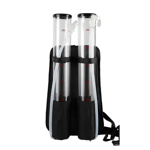 Distributeur de boissons double réservoir, format sac à dos